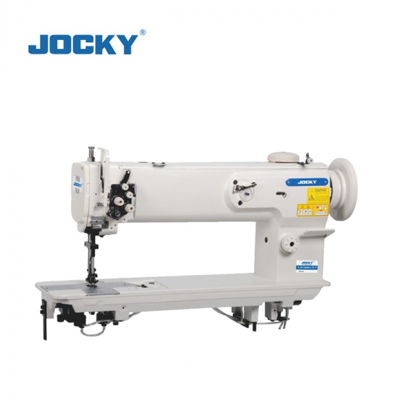 JK1560N-L18HA Máquina de coser de alimentación compuesta de doble aguja y brazo largo